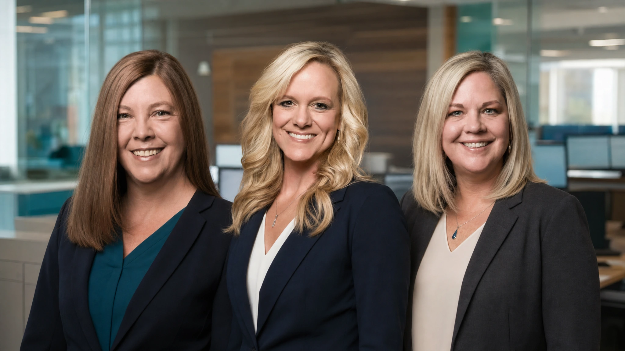 Dot Suhr, Tammy McMullen, and Kendra Houston of SMB Medical Billing
